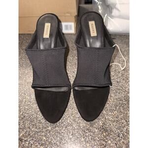 Yeezy Season 6 Black Knit Mule 110MM Heel Size 37 NIB